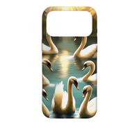 Custodia per iPhone 17 Pro Max Sette Cigni-A-Nuoto