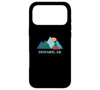 Custodia per iPhone 17 Pro Max Seward Alaska AK Vacation Vintage Logo