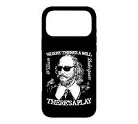 Custodia per iPhone 17 Pro Max Shakespeare Shades Dove c'è una volontà C'è una commedia