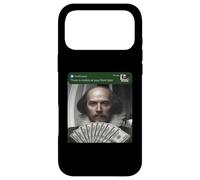Custodia per iPhone 17 Pro Max Shakespeare There Is Motion At Your Front Door Inglese Illuminato