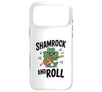 Custodia per iPhone 17 Pro Max Shamrock And Roll Music Lover Giorno di San Patrizio Giochi di parole irlandesi