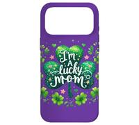 Custodia per iPhone 17 Pro Max Shamrock Saint Irish Patrick Clover Mamma Lucky Holiday