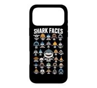 Custodia per iPhone 17 Pro Max Shark Faces Ocean Shark Amante Marine Tipi di squalo Divertente