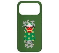 Custodia per iPhone 17 Pro Max Shishi Lion Dance Arte Folkloristica Giapponese Vintage