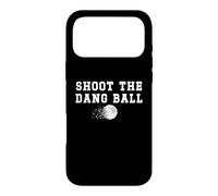 Custodia per iPhone 17 Pro Max Shoot the Dang Ball Funny Basketball Mom Sports Coach Dad