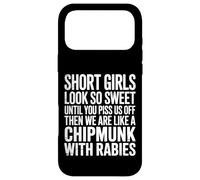 Custodia per iPhone 17 Pro Max Short Girls Sweet Until We're Chipmunks With Rabies -