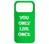 Custodia per iPhone 17 Pro Max Si vive solo una volta