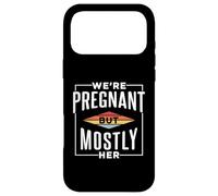 Custodia per iPhone 17 Pro Max Siamo incinta ma soprattutto lei