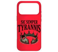 Custodia per iPhone 17 Pro Max Sic Semper Tyrannis Sfida della Corona Rotta