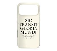 Custodia per iPhone 17 Pro Max Sic Transit Gloria Mundi Filosofia latina