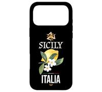 Custodia per iPhone 17 Pro Max Sicily Sign I Love Sicily, Sicily Italy Illustration Graphic