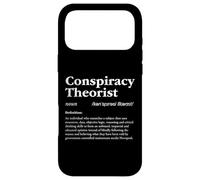 Custodia per iPhone 17 Pro Max Significato del dizionario obiettivo della definizione del teorico della cospirazione