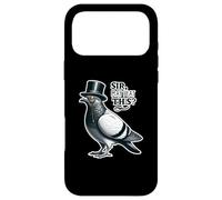 Custodia per iPhone 17 Pro Max Signore, posso mangiare questo illustre cappello a cilindro monocolo a forma di piccione?