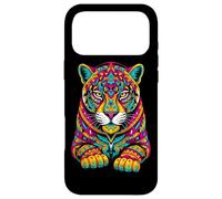 Custodia per iPhone 17 Pro Max Simboli d'arte guerrieri mitologici della mitologia del giaguaro maya azteco messicano