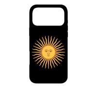 Custodia per iPhone 17 Pro Max Simbolo di astrologia solare del volto del sole celeste dell'annata