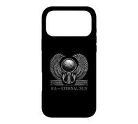 Custodia per iPhone 17 Pro Max Simbolo solare alato egiziano del sole eterno Ra