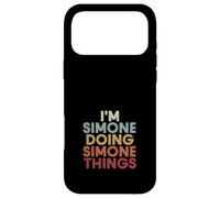 Custodia per iPhone 17 Pro Max Simone Name Simone Personalized Name First Given