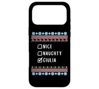 Custodia per iPhone 17 Pro Max Simpatica Birichina Natale Giulia Maglione Brutto