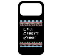 Custodia per iPhone 17 Pro Max Simpatica Birichina Natale Nadine Maglione Brutto