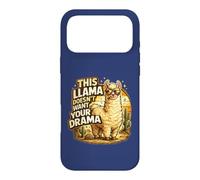 Custodia per iPhone 17 Pro Max Simpatico design con lama e alpaca, regalo per fan