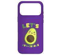 Custodia per iPhone 17 Pro Max Simpatico gioco di parole Let's Avocado Cuddle