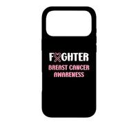Custodia per iPhone 17 Pro Max Simple woman fighting ribbon fighter Breast Cancer Awarenes