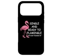 Custodia per iPhone 17 Pro Max Single and Ready to Flamingle Flamingo Lets Get Flocked Up