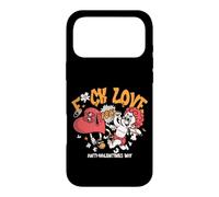 Custodia per iPhone 17 Pro Max Singles "Fuck Love" Funny Anti-Valentines Day Divorce