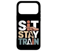 Custodia per iPhone 17 Pro Max Sit Stay Train Dog Obbedience Trainer