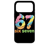 Custodia per iPhone 17 Pro Max Six Seven 67 Number Ice Cream Drip Meme 6 7 Kids boys Girls