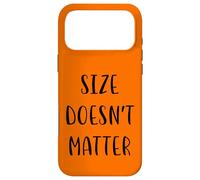 Custodia per iPhone 17 Pro Max Size doesn't matter Idea divertente White Lie Party