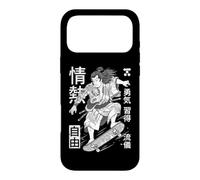 Custodia per iPhone 17 Pro Max Skateboard Samurai Skater Passion Freedom