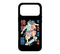 Custodia per iPhone 17 Pro Max Skateboard Samurai Skater Passion Freedom