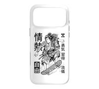 Custodia per iPhone 17 Pro Max Skateboard Samurai Skater Passion Freedom