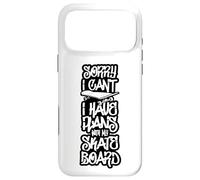 Custodia per iPhone 17 Pro Max Skater Joke Istruttore di skateboard