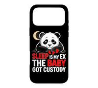 Custodia per iPhone 17 Pro Max SLEEP IS MY EX THE BABY GOT CUSTODY