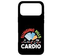 Custodia per iPhone 17 Pro Max Slinging Pills è il mio cardio divertente farmacista Farmacia Tech