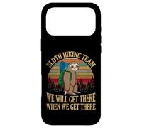 Custodia per iPhone 17 Pro Max Sloth Hiking Team We Will Get There When We Get There Shirt