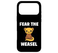 Custodia per iPhone 17 Pro Max Small Animals weasels Funny Minimalist fear the weasel