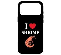 Custodia per iPhone 17 Pro Max Small Crustacean Shrimp Cute Minimalist i love Shrimp