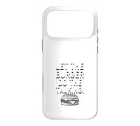 Custodia per iPhone 17 Pro Max Smash Burger Lover Cheeseburger alla griglia con parte superiore piatta
