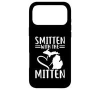 Custodia per iPhone 17 Pro Max Smitten With The Mitten Michiganders Distressed