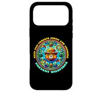 Custodia per iPhone 17 Pro Max Smokey Bear Stained Glass Art Prevent Wildfires Retro