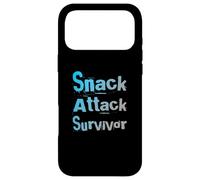 Custodia per iPhone 17 Pro Max Snack Attack Survivor alimentato da snack Questo è il mio spuntino