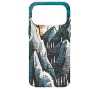 Custodia per iPhone 17 Pro Max Snow-Capped Peaks Wilderness Design for Nature Lovers