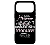 Custodia per iPhone 17 Pro Max So che il paradiso è un posto bellissimo in cui hanno il mio memaw