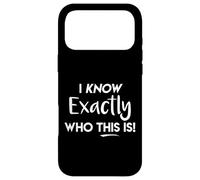 Custodia per iPhone 17 Pro Max So Esattamente Chi È Questo Cantante Mascherato Programma