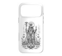 Custodia per iPhone 17 Pro Max Sobek Crocodile Dio Antico Egitto Monocromatico Art