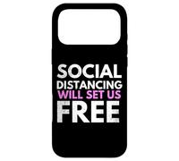 Custodia per iPhone 17 Pro Max Social Distancing Will Set Us Free