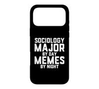 Custodia per iPhone 17 Pro Max Sociologia Major By Day Memes By Night Sociologia Studente Meme